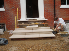 Cantuaria Stonemasons Project - Steps