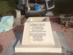 Cantuaria Stonemasons Project - Memorial