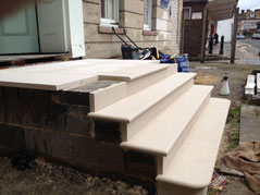 Cantuaria Stonemasons Project - Portland Steps - Project