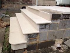 Cantuaria Stonemasons Project - Portland Steps - Project