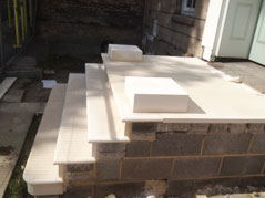 Cantuaria Stonemasons Project - Portland Steps - Project